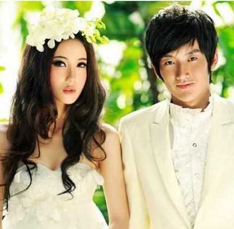 简约美丽的韩式婚纱照新娘发型，打造最美最自然的你