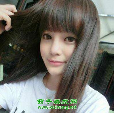 女生复古齐刘海发型图片复古齐刘海怎么打理迷人