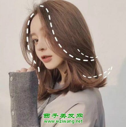 女生好看的烫刘海发型图片漂亮烫刘海让女生迅速变时髦