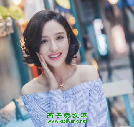 中短发如何瘦脸女生中短发瘦脸发型大全