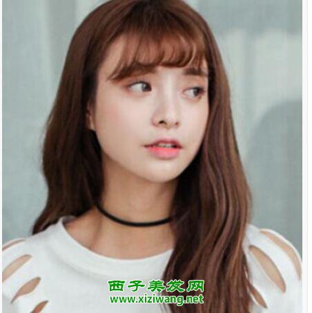 中长发卷发发型图片时尚中长发卷发打造百变美女