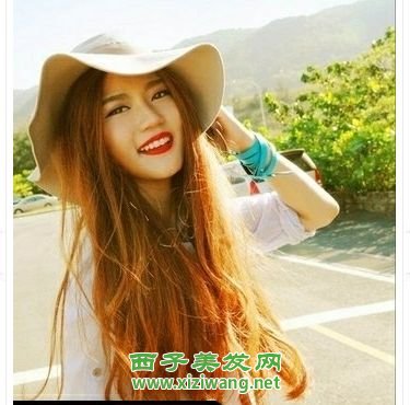 流行韩式卷发发型图片