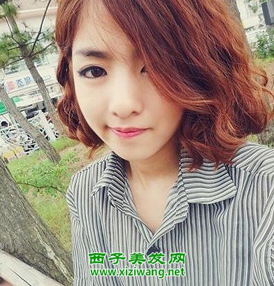 小清新女生短发发型