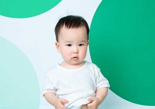 2022年男童小平头发型最新款look一两岁男宝宝简约可爱短发设计