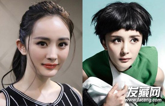 杨幂刘亦菲赵丽颖12位女星掀起刘海变女神