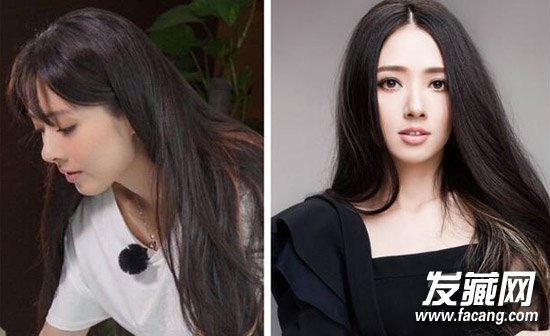 杨幂刘亦菲赵丽颖12位女星掀起刘海变女神